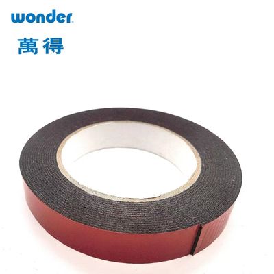 Rood PE-schuim dubbelzijdig kleefband 36 mm breed warm gesmolten basis