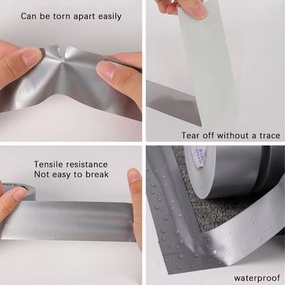 Warm smelten kleefstof waterdicht stof duct tape 72mm breedte transparant