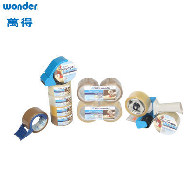 Acrylische BOPP-verpakkingsband op basis van water 50 m lengte voor bundeling