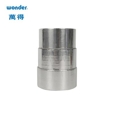 Sterk afdichtend voor koud weer Aluminiumfolie tape 36 mm breed Zilver kleverig