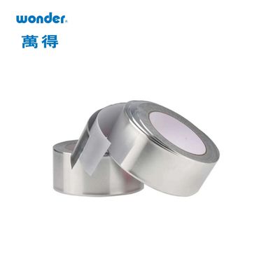 Acrylische kleefband, warmtebestendige aluminium band, zilveren afdichtingsband 30m lengte