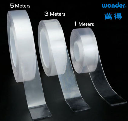 Hoge binding Wonder Transparante Nano Tape Roll 1,5 mm Dikte