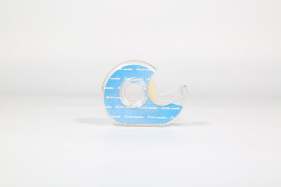 Onzichtbare op maat gedrukte doos tape, 24 mm breed transparante acryl tape.