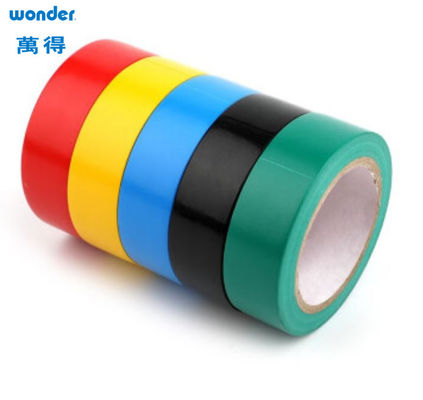 Koudbestendige Wonder PVC isolatietape, anti-vlam 50mm zwarte isolatietape