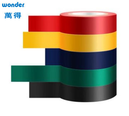 Koudbestendige Wonder PVC isolatietape, anti-vlam 50mm zwarte isolatietape