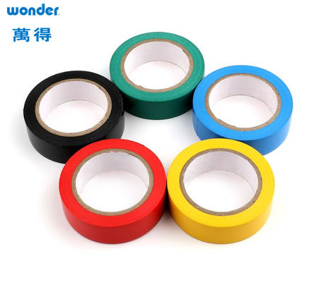 Spanningsbestendige matte pvc kleefband witte vlamvertrager koudbestendige