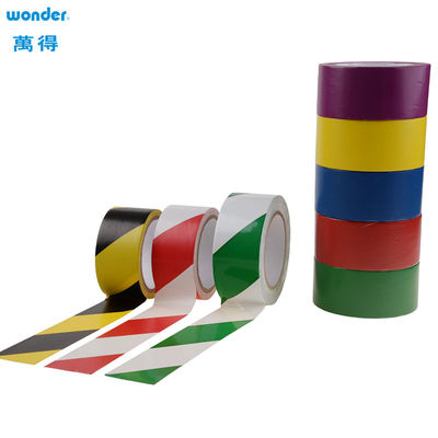 ODM Wonder PVC isolatie tape, gele zwarte vlamvertragende PVC tape