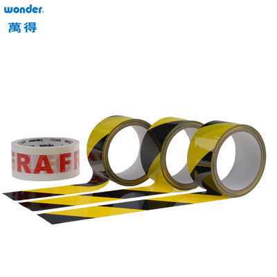 ODM Wonder PVC isolatie tape, gele zwarte vlamvertragende PVC tape