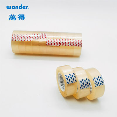School Gebruik Bruine BOPP zelfklevende tape, doos Verpakkingsband 0,038 mm Dikte