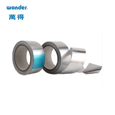 Glanzend zilveren super kleverige aluminium tape, aluminium reparatie tape zonder voering