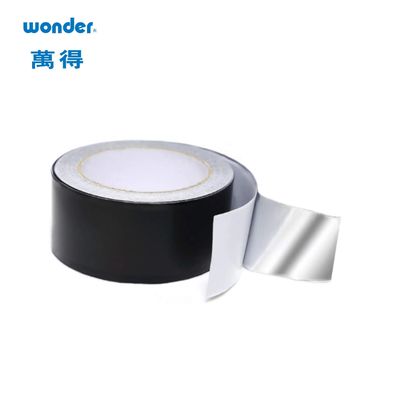 Glanzend zilveren super kleverige aluminium tape, aluminium reparatie tape zonder voering