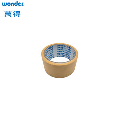 Beige warmtebestendige maskerband, middelmatige temperatuur dubbelstapel maskerband