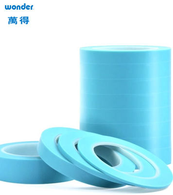Blauwe PVC-lijmband 0,12 mm Dikte Wonder Fine Line Masking Adhesief