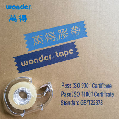 Easy Tear BOPP Stationery Tape BSCI gecertificeerd Super Clear Gift Wrapping
