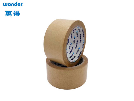 Rubber basis Kraft verpakkingsband, zelfklevend water geactiveerd Kraft band