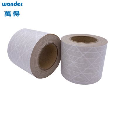 Watergeactiveerde bruine kraftpapierband 1200 mm breedte voor dozen