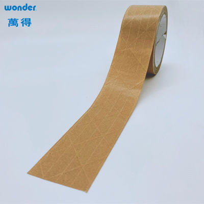 Watergeactiveerde bruine kraftpapierband 1200 mm breedte voor dozen