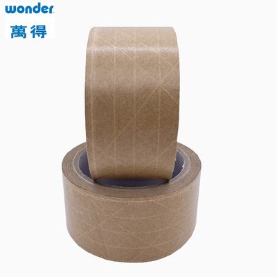 Lijnversterkende kraftpapierband 0,130 mm dikte voor kartonnen dozen