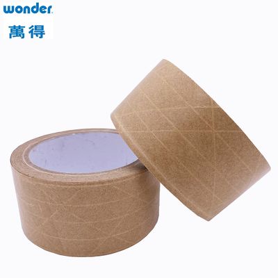 Lijnversterkende kraftpapierband 0,130 mm dikte voor kartonnen dozen