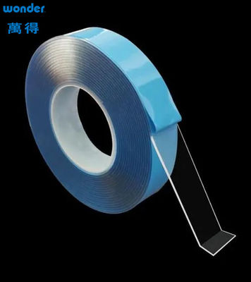 Duidelijke dubbelzijdige gel tape, Wonder NANO kleverige gel tape Eco Friendly
