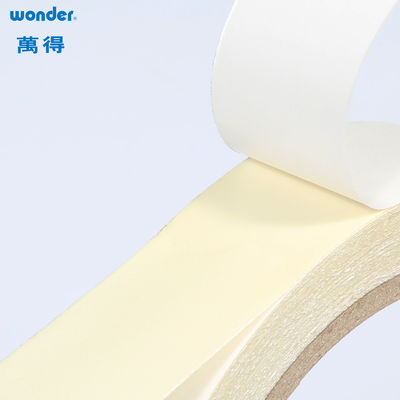 Wonder No. 63342 90mic solvent gebaseerde dubbelzijdige weefselband met release papier