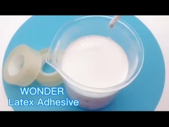 BSCI-gecertificeerde op wit water gebaseerde acryllijm voor draagbare tape